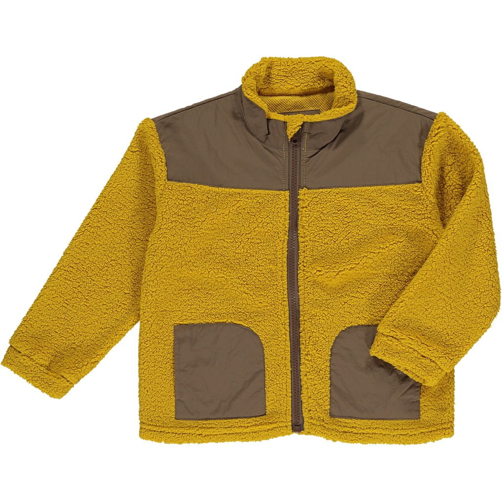 Gold/brown HUSKY Sherpa Jacket