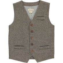  Beige Tweed VICTOR Vest