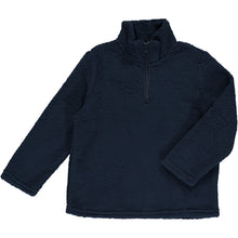  Navy MACCHU Sherpa Zip Up