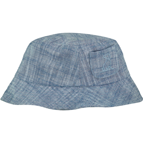 FISHERMAN Navy Heathered Woven Hat