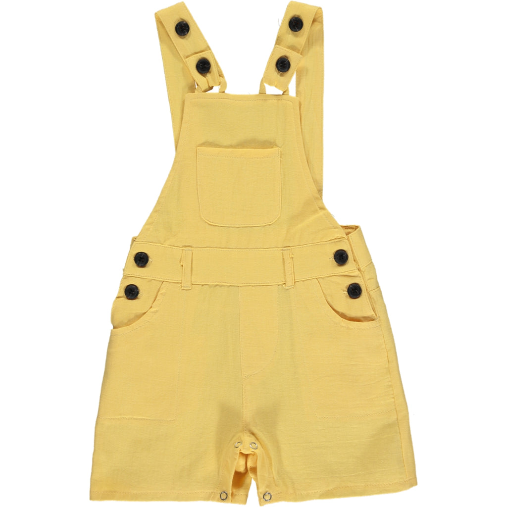 BOWLINE Gold Woven Overalls