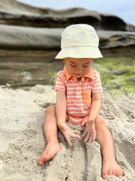 CHIP Coral Woven Cap