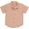 NEWPORT Orange/White Stripe Woven Shirt