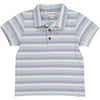 Flagstaff Lilac/Blue Multi Stripe Polo