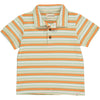 Flagstaff Orange/Cream Multi Stripe Polo