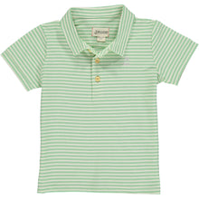  Starboard Cream/Green Stripe Polo