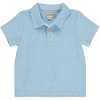 Watergate Terry Towelling Blue Polo