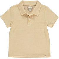 Watergate Terry Towelling Cream Polo