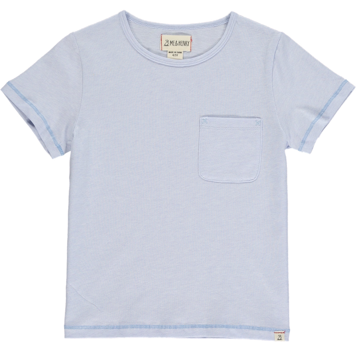 JOSH Pale Blue Tee – Me & Henry