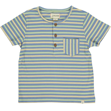 Boys Boardwalk Turquoise Henley by Me & Henry main image 0