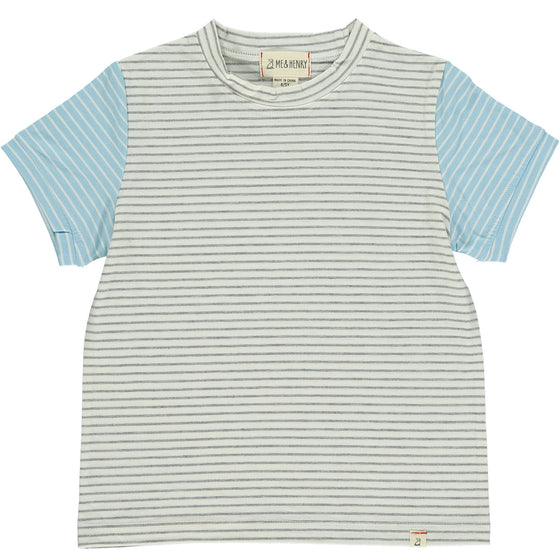 HASTINGS Grey/White Tee