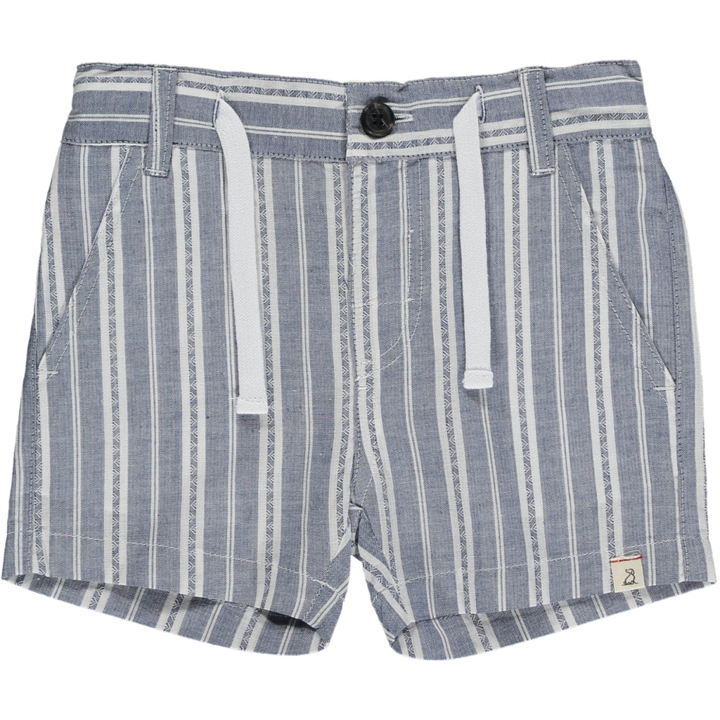 Crew Blue/Cream Striped Shorts