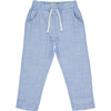 BOSUN Blue Heathered Pants