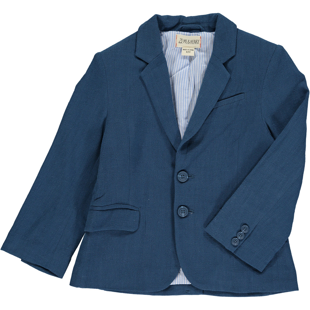 Harold Blue Woven Jacket