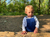 HARRISON Royal Blue Cord Overall