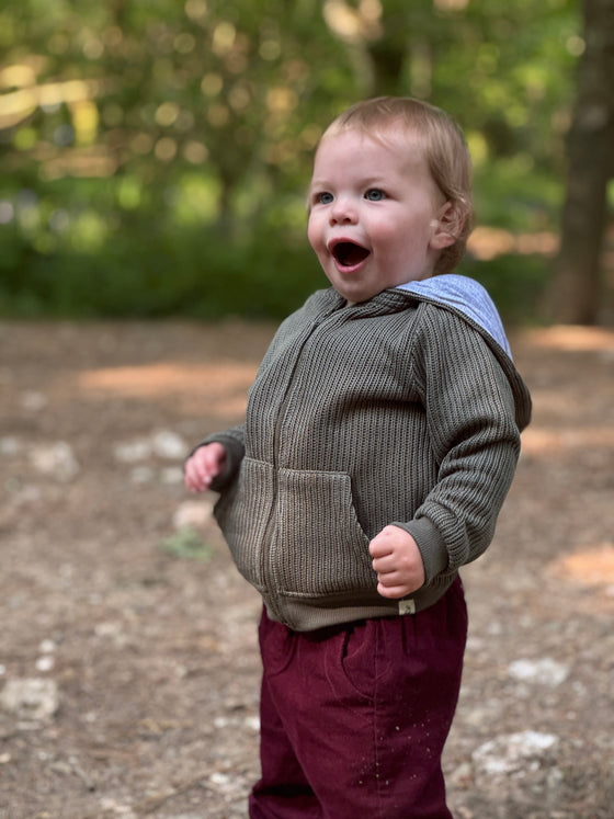 BELLAMY Sage Knitted Hooded Tops