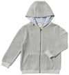 Grey BELLAMY Knitted Hooded Tops