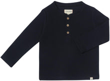  HARVARD Navy Waffle Henley