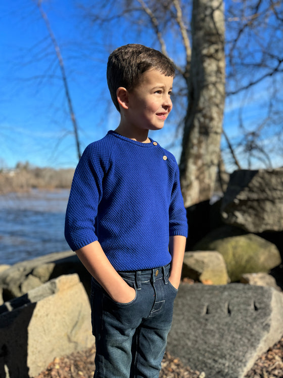 ROAN Royal Blue Sweater