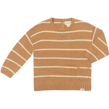  Beige ARNOLD Stripe Sweater