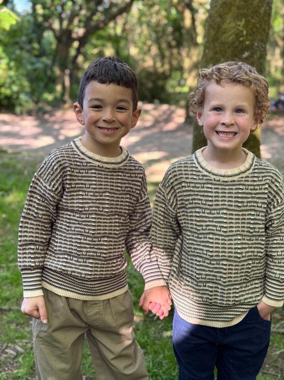 BRIAN Green Sweater