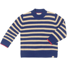  Royal/Cream CRUISE Sweater