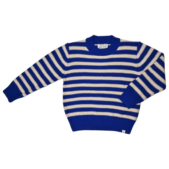 Royal/Cream CRUISE Sweater