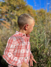 Rust/Cream Plaid ATWOOD Woven Shirt