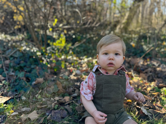 Sage GALLEON Chunky Cord Overalls