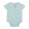 JIBE Blue Ribbed Onesie