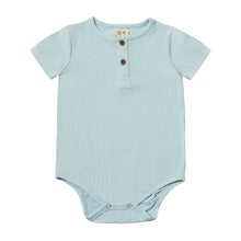  JIBE Blue Ribbed Onesie