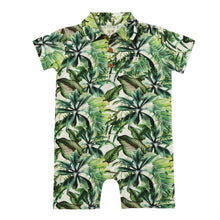  MOLOKAI Green Palm Printed Romper