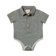  HELFORD Grey Gauze Woven Onesie