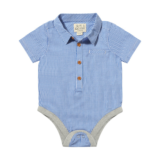 HELFORD Royal Micro Plaid Woven Onesie