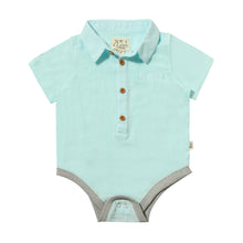  HELFORD Seafoam Woven Onesie