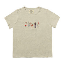  FALMOUTH Grey Buoys Printed Tee