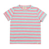 CAMBER Pink/Blue Striped Tee