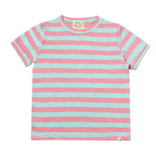  CAMBER Pink/Blue Striped Tee