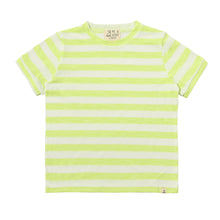  CAMBER Lime/White Striped Tee