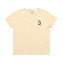  MARINE Cream Henry Embroidered Tee