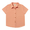 TILLER Tangerine/White Stripe Jersey Shirt