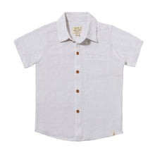  Mens Newport Woven Shirt white