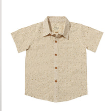  Mens Newport Woven Shirt oatmeal floral