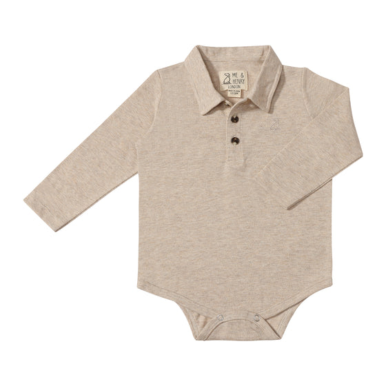 SEYMOUR Cream Polo Onesie