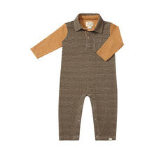  ARLINGTON Green w/ Gold Arms Polo Romper