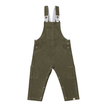  BASH Olive Cargo Overalls