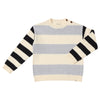 RICARDO Colour Block Grey/Black arms Sweater