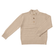  CABLE Beige Sweater