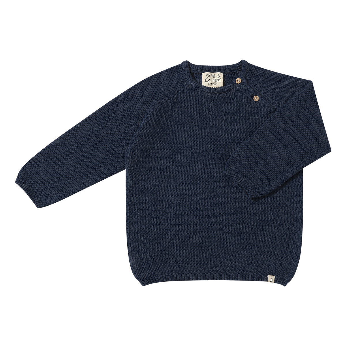 ROAN Navy Blue Sweater – Me & Henry