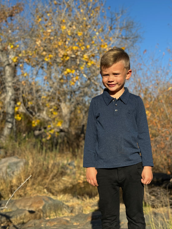 SPENCER Navy Spencer Polo